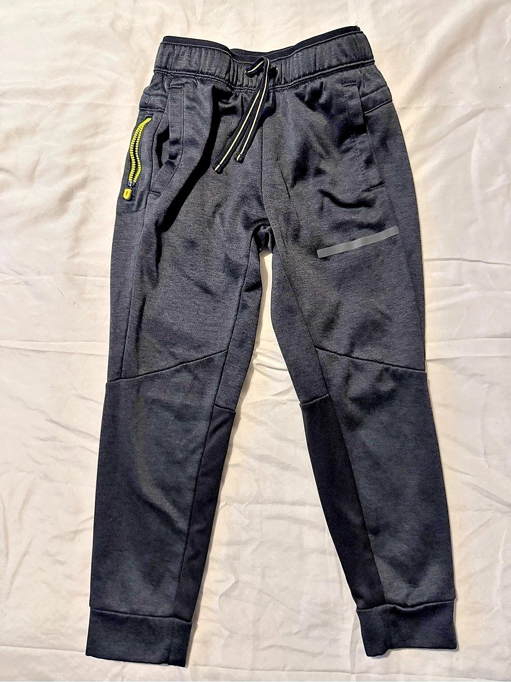 Boys Russell Dark Gray Pants. Size 8.10